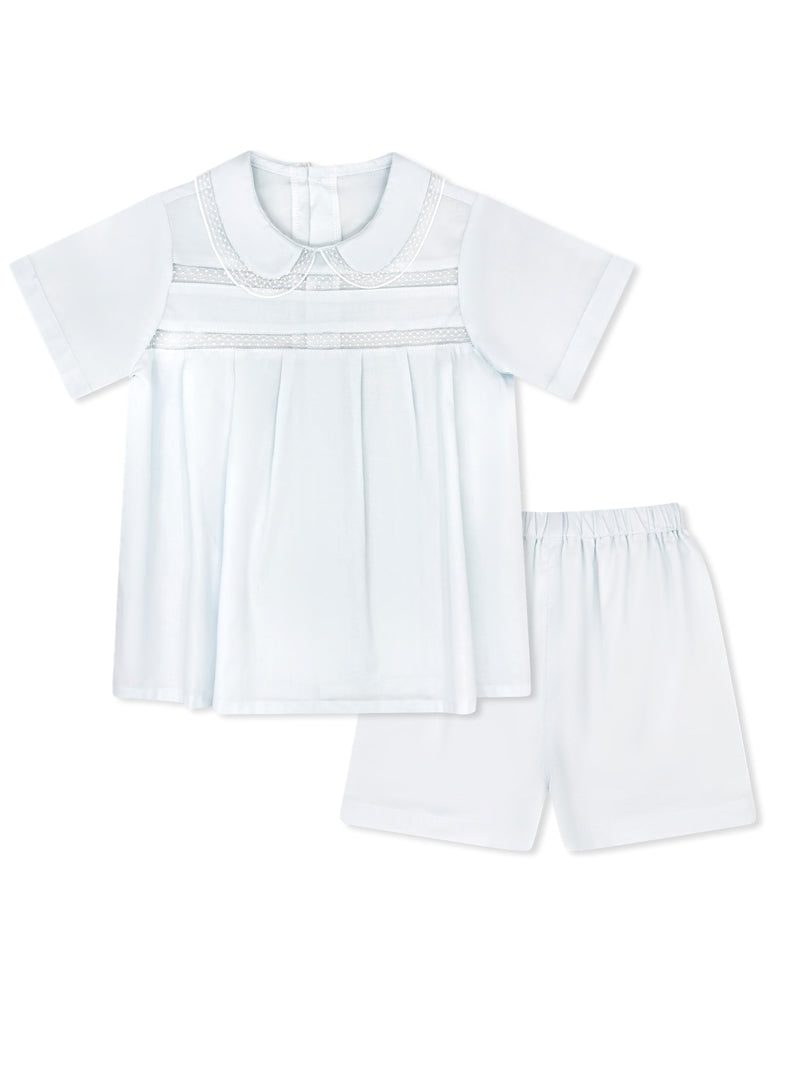 Graham Short Set - Blessings White, Lace