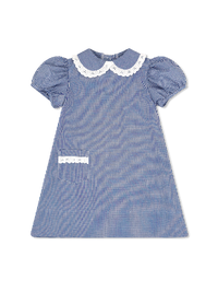 1956 Pocket Dress - River Royal Minigingham