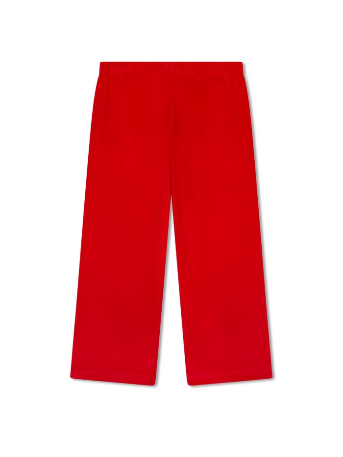 William Pant - High Point Red Corduroy