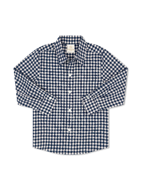 Brees Button Down - Blue Ridge Check