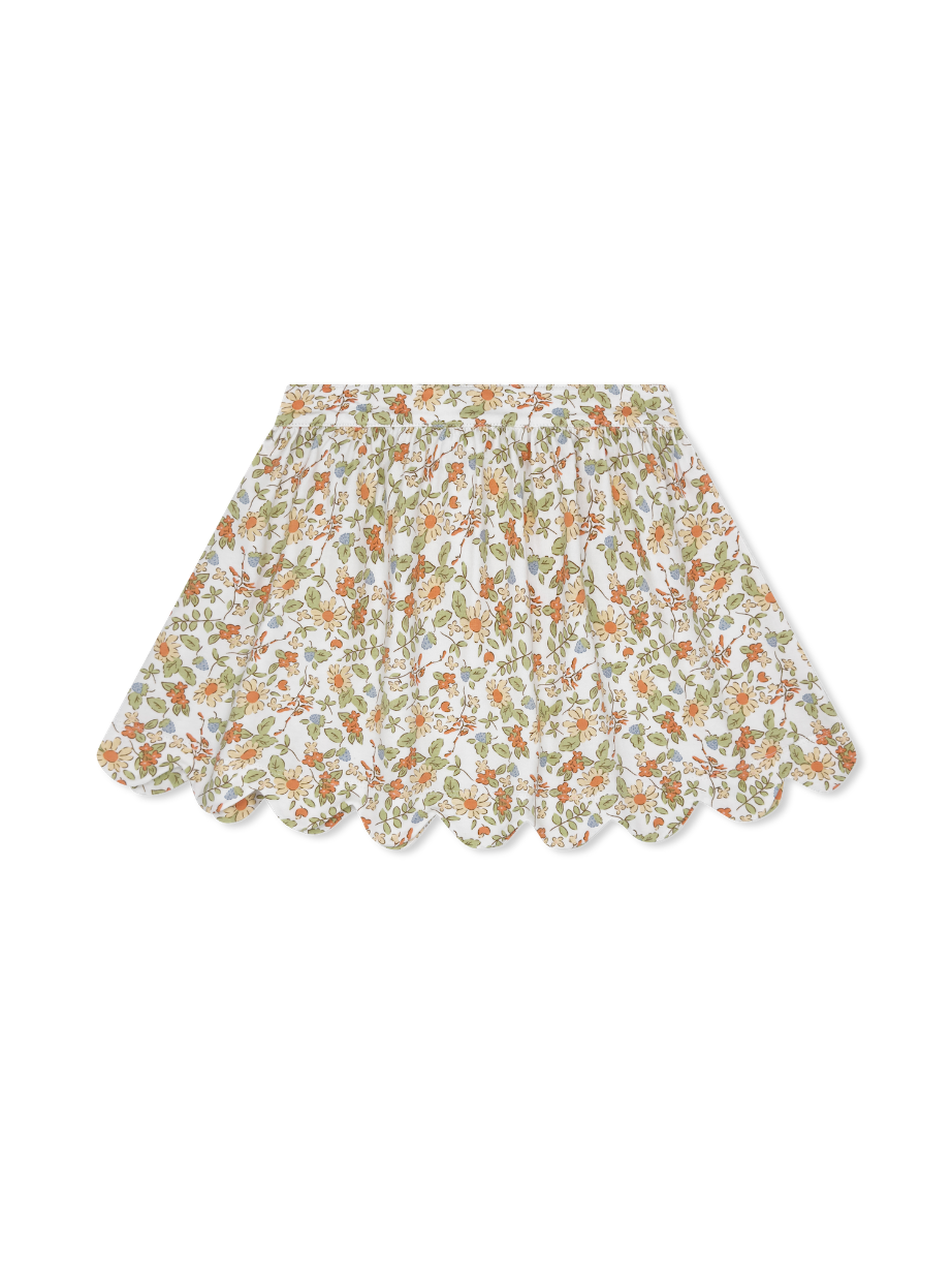 Susie Scallop Skirt - Hearthside Floral