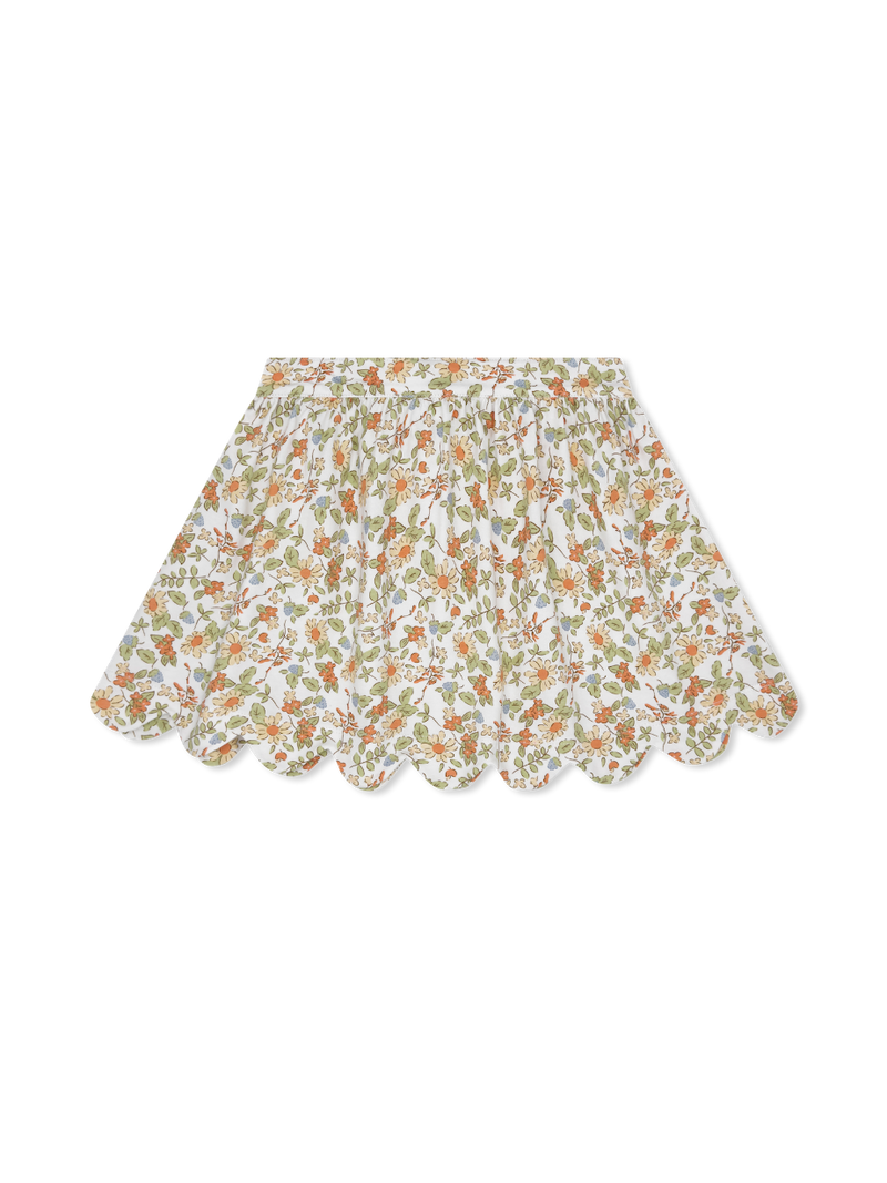 Susie Scallop Skirt - Hearthside Floral