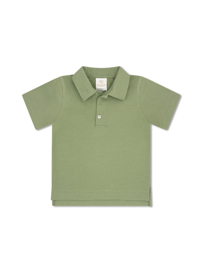 Parker Polo - Saybrook Sage Knit