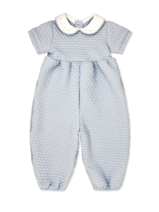 Rover Romper - Windy Blue Quilted