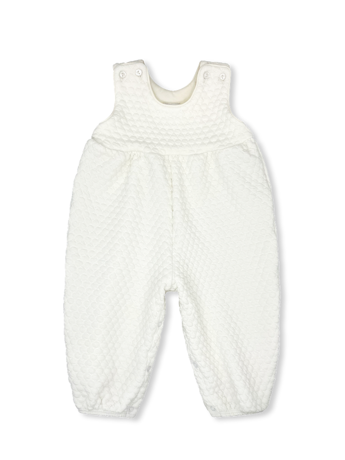 Riley Romper - Worthington White Quilted