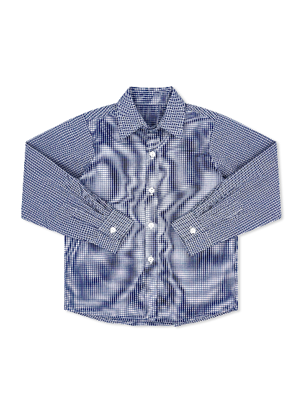 Brees Button Down - Nolan Navy Check