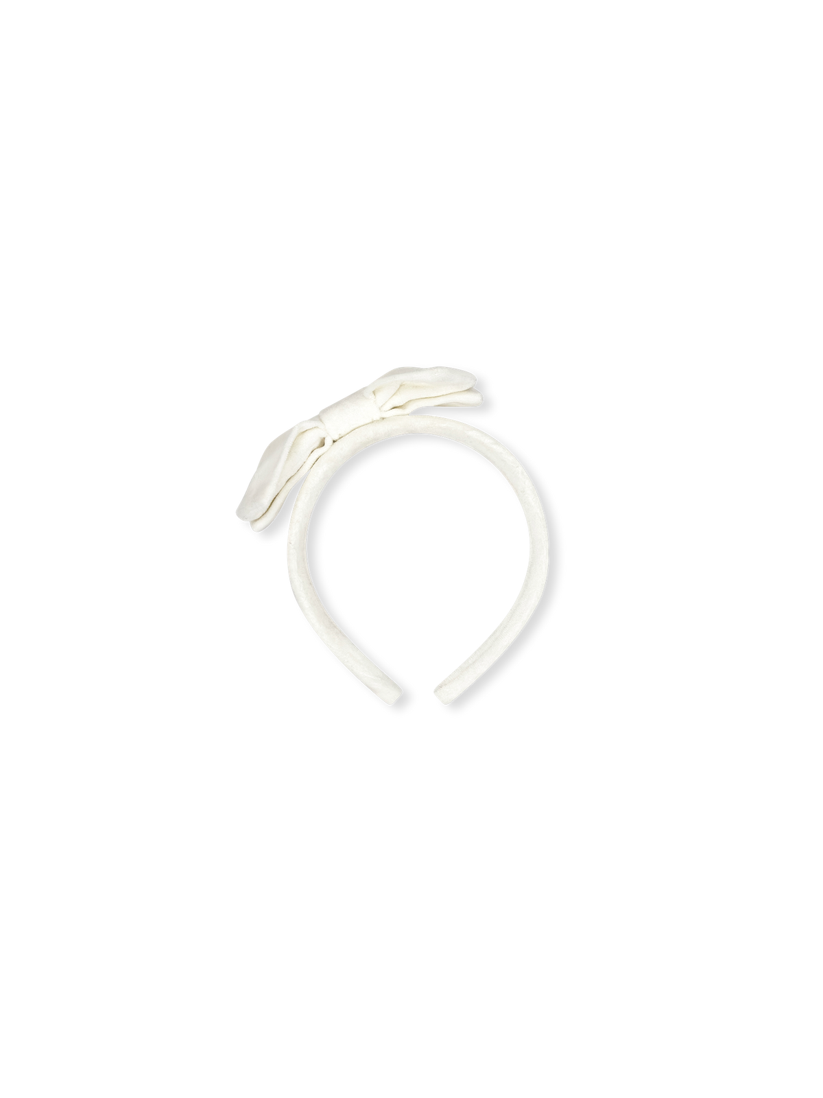 Hadley Headband - Winter White Velvet (FW25)