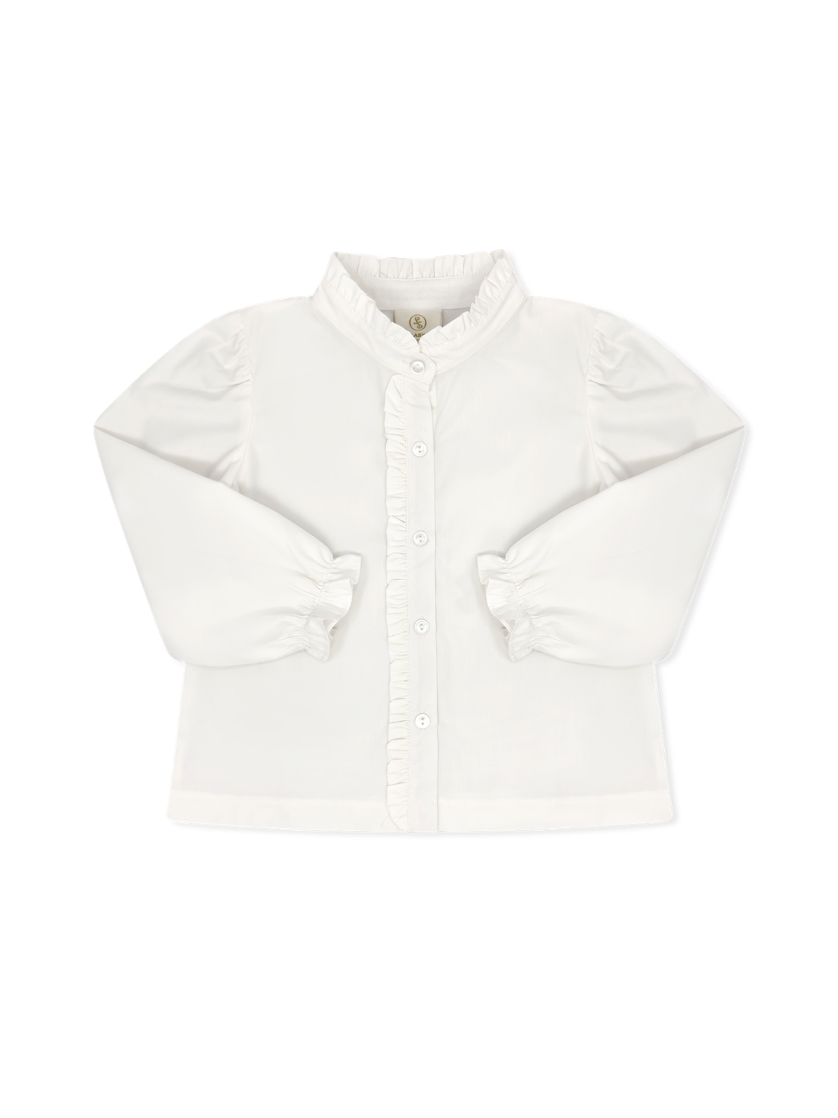 Polly Blouse Long Sleeve - Winslow White (FW25)