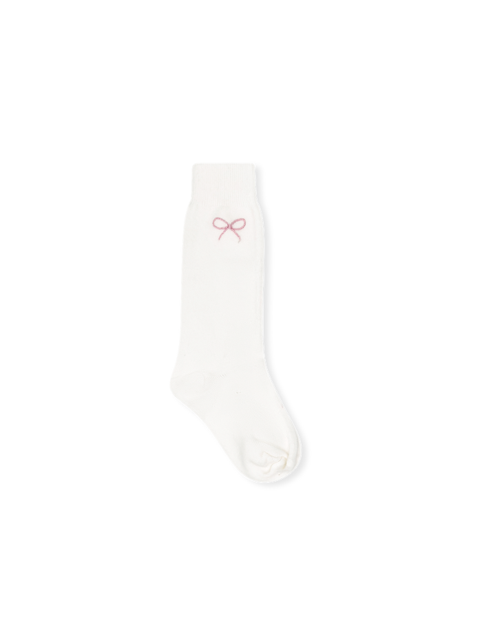 Kelsey Knee High Sock - Bow (FW25)