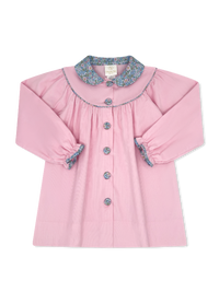 Collette Dress Long Sleeve - Princeton Pink Corduroy, Middletown Floral