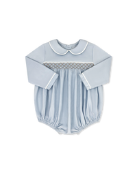 Windsor Bubble Long Sleeve - Princeton Blue Corduroy