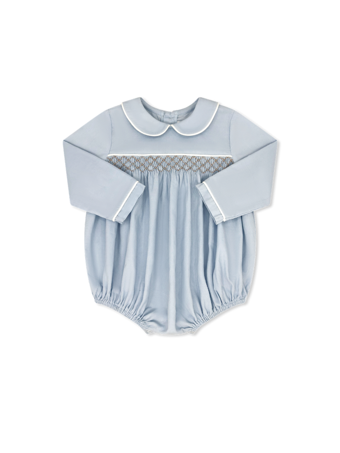 Windsor Bubble Long Sleeve - Princeton Blue Corduroy