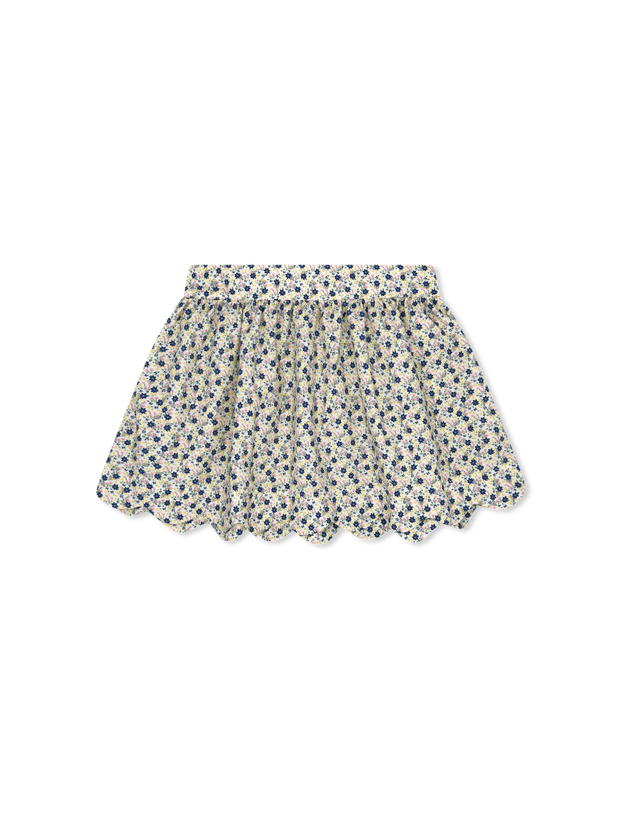 Susie Scallop Skirt - Lilibet Floral