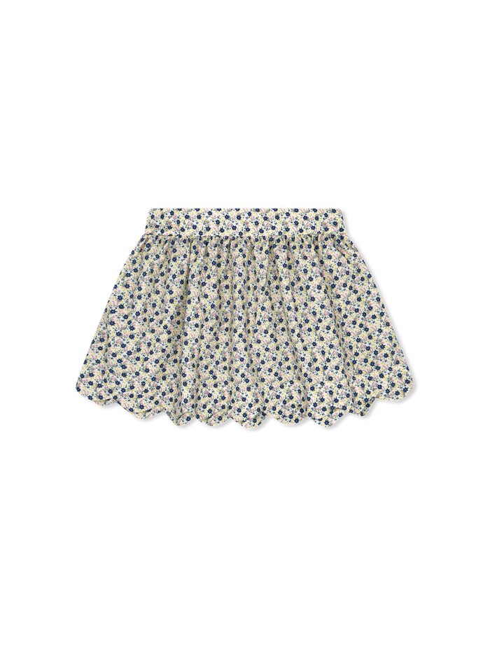 Susie Scallop Skirt - Lilibet Floral