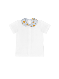Sibley Shirt - Legacy White, Pumpkin Patch Delight