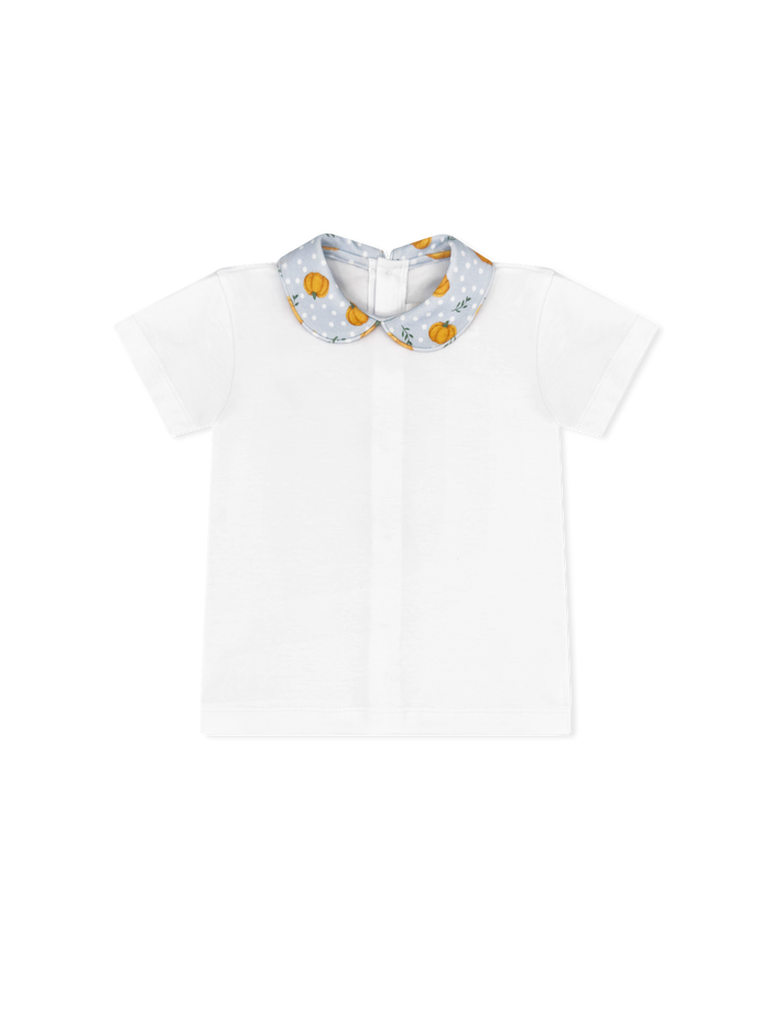 Sibley Shirt - Legacy White, Pumpkin Patch Delight