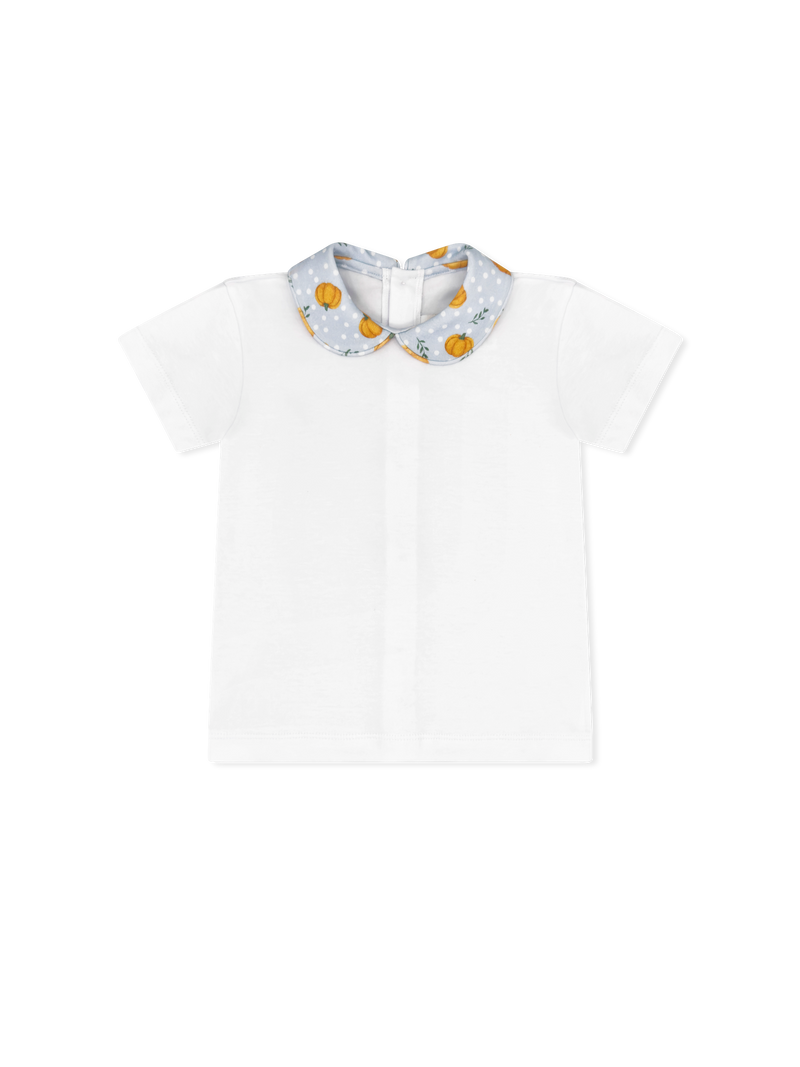 Sibley Shirt - Legacy White, Pumpkin Patch Delight