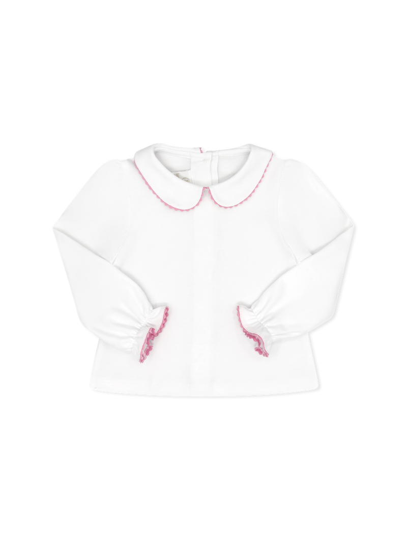 Better Together Blouse Long Sleeve - Legacy White, Pink