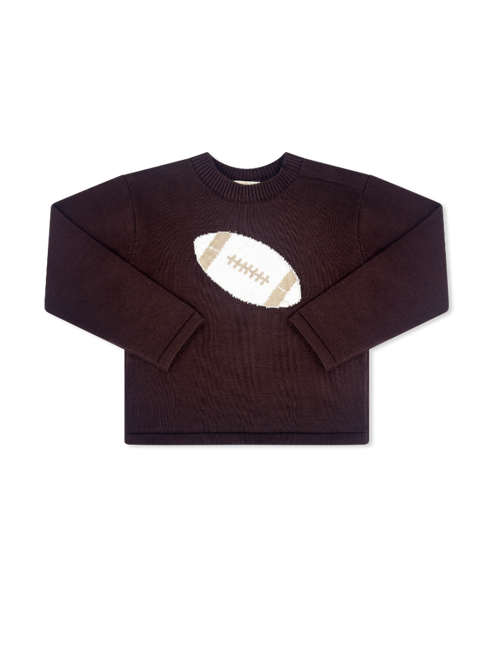 Cozy Up Sweater - Bridgeport Brown, Football