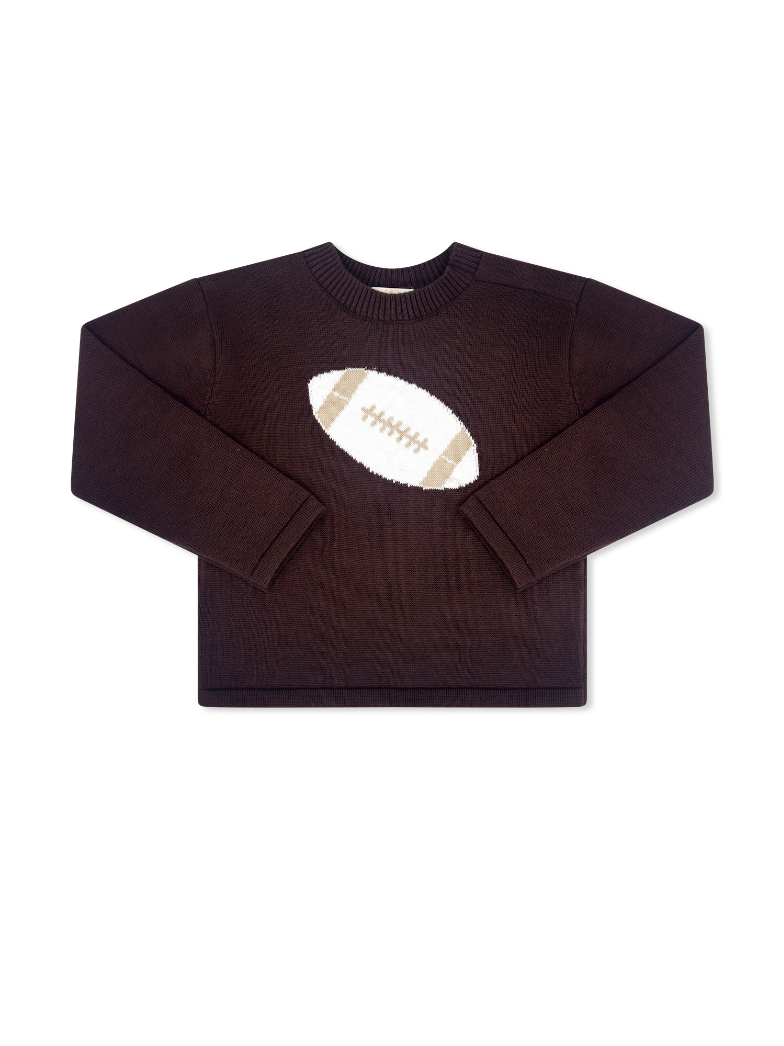Cozy Up Sweater - Bridgeport Brown, Football