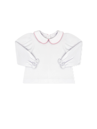 Better Together Blouse Long Sleeve - Legacy White, Princeton Pink Corduroy