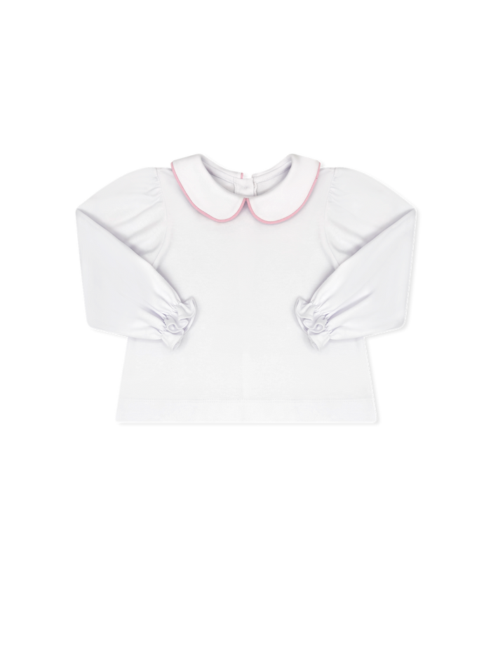 Better Together Blouse Long Sleeve - Legacy White, Princeton Pink Corduroy