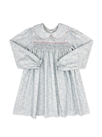 Michelle Dress Long Sleeve - Snow Kissed Floral