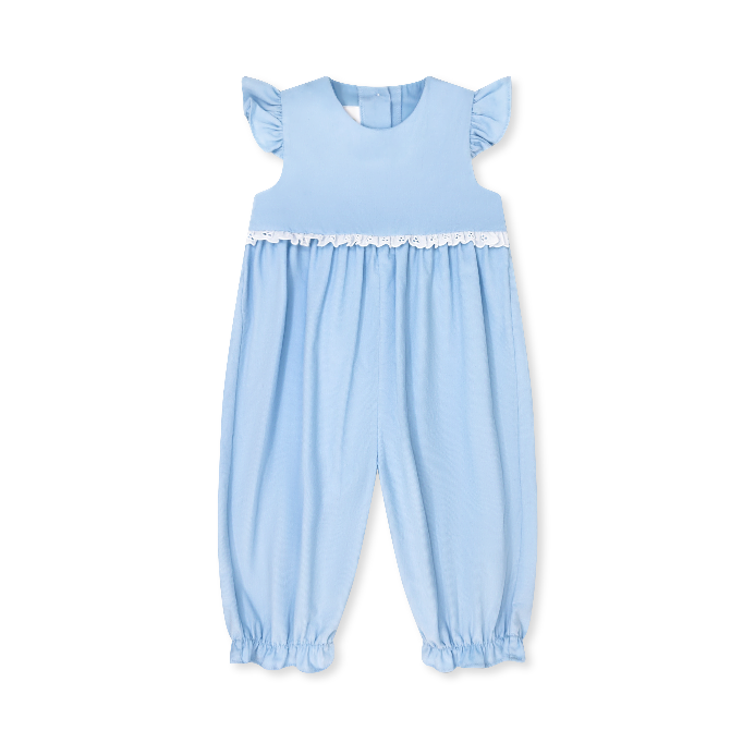 Angel Romper - High Point Blue Corduroy