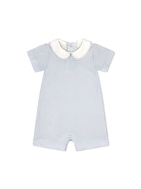 Precious Play Bubble - Baby Blue Knit Minigingham - Classic Core Baby | Lullaby Set