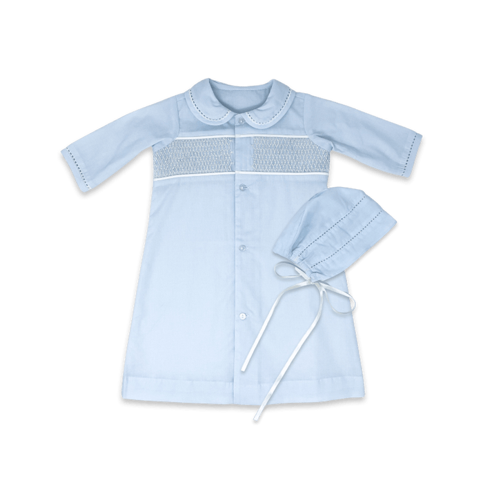 Royal Daygown Set - Blessings Blue Batiste - Classic Core Baby | Lullaby Set