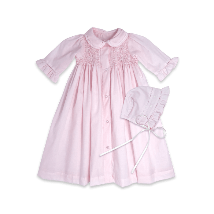 Royal Daygown Set - Blessings Pink Batiste - Classic Core Baby | Lullaby Set