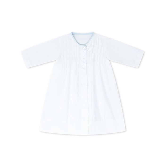 1956 Daygown - Blessings White with Blue Batiste - Classic Core Baby | Lullaby Set