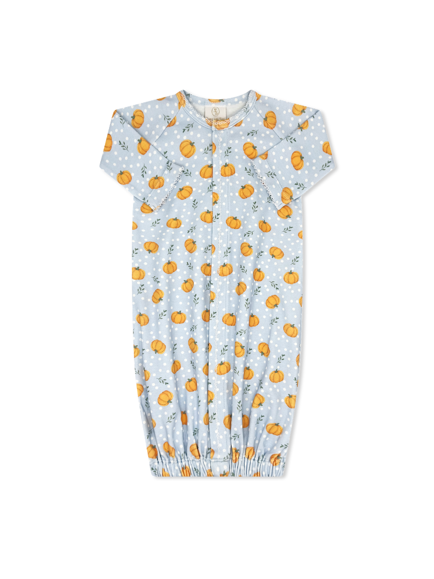 Snuggle Me Saque - Pumpkin Delight Blue
