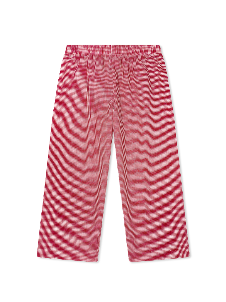 William Pant - Ramsey Red Minigingham