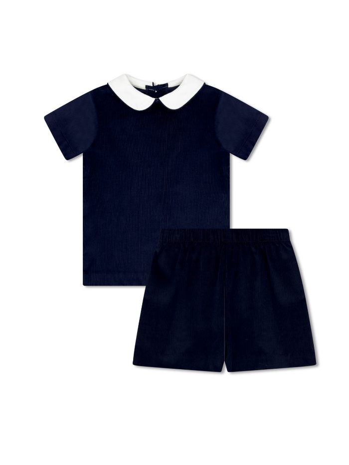 Sibley Short Set - High Point Navy Corduroy