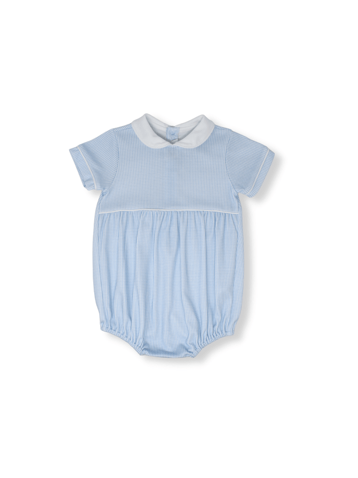 Covington Bubble - Baby Blue Miniginham - Classic Core Baby | Lullaby Set