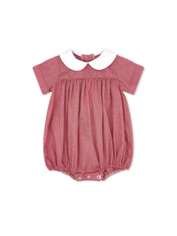 Covington Bubble - Ramsey Red Minigingham
