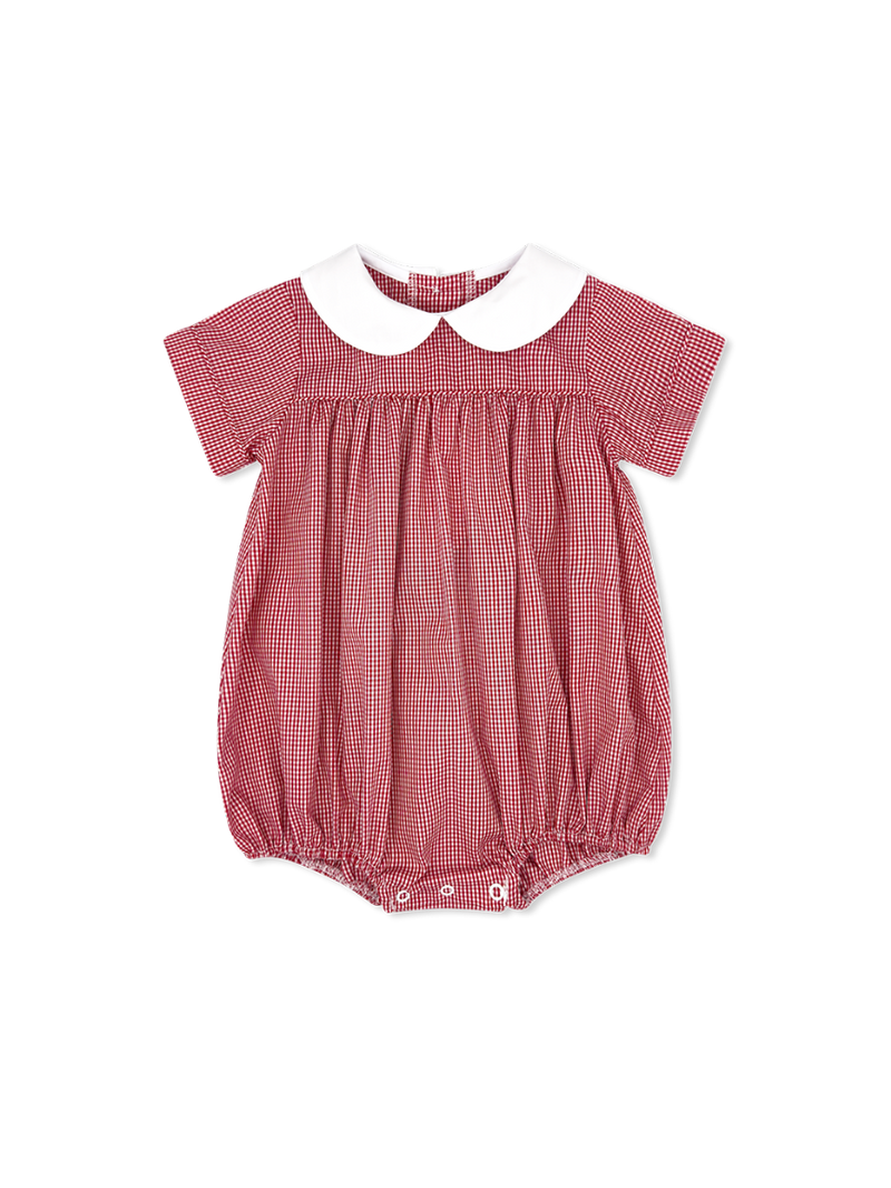 Covington Bubble - Ramsey Red Minigingham