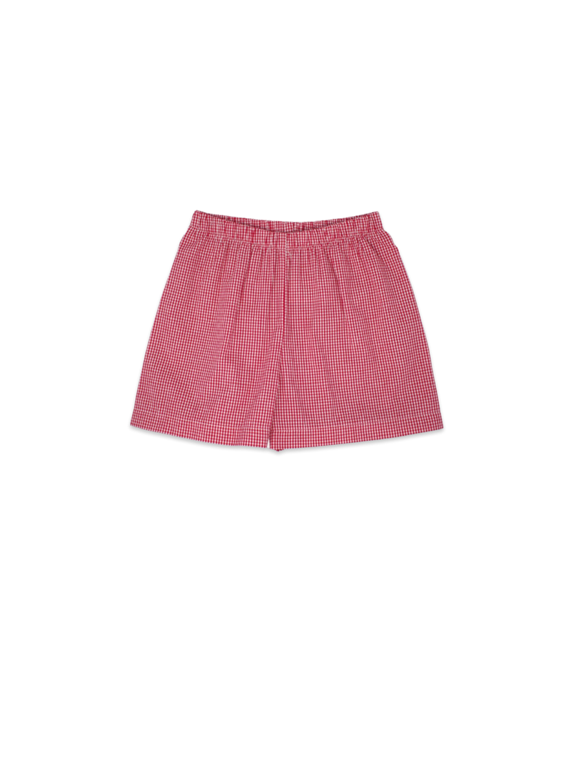 Stewart Short - Ramsey Red Minigingham