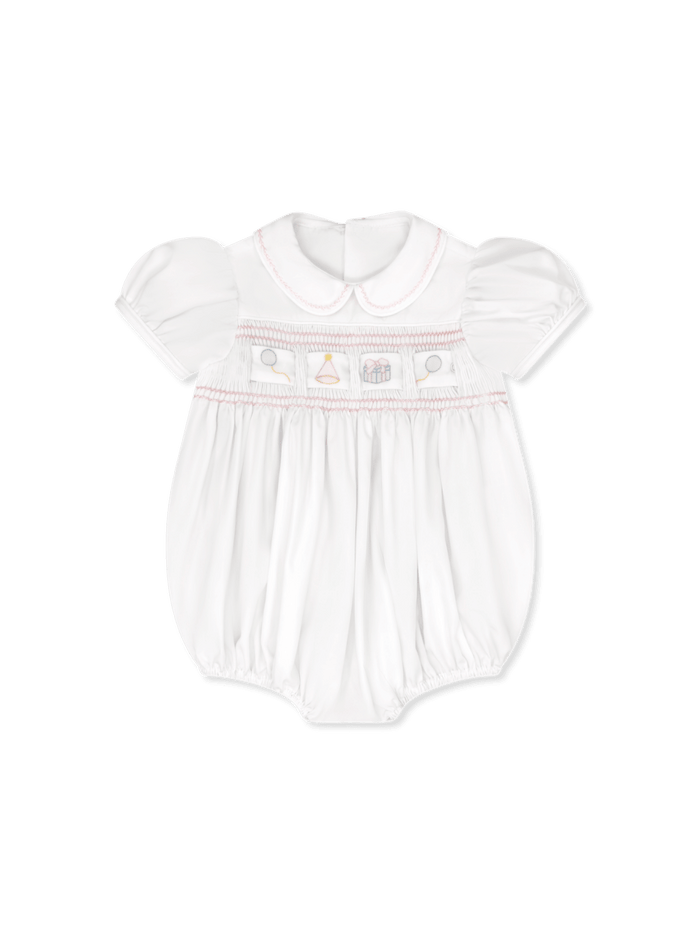 Ruth Ribbon Bubble - Blessings White, Pleasant Pink - Classic Bubbles | Lullaby Set
