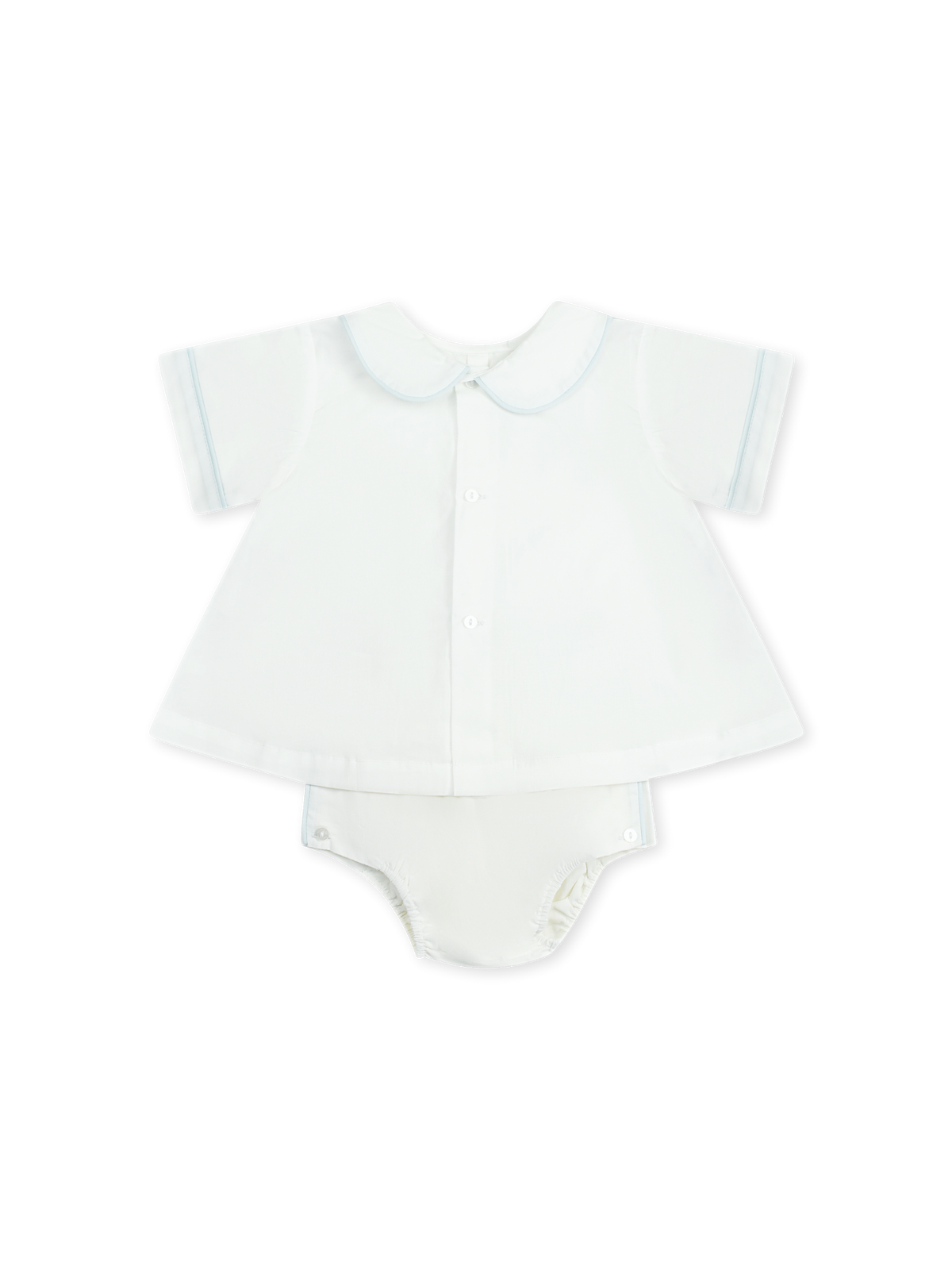 Dapper Diaper Set - Blessings White, Blue