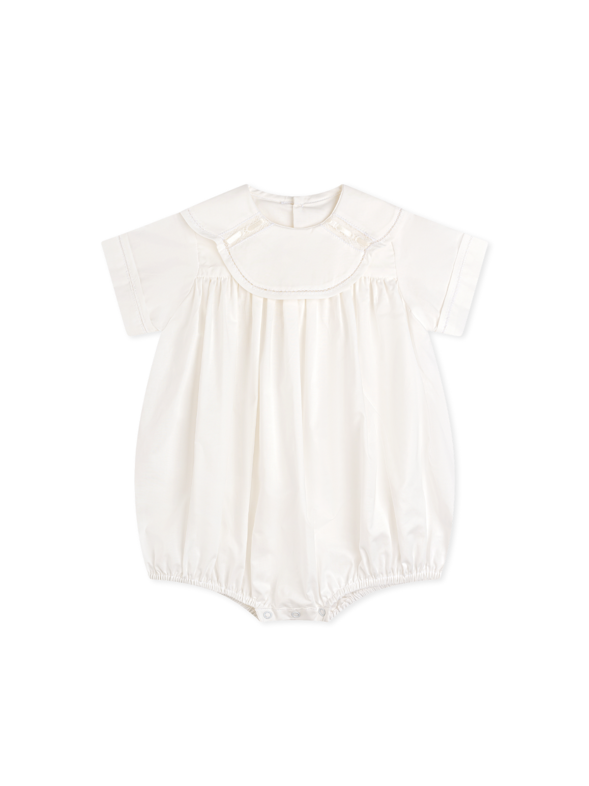 Owen Bubble - Blessings White, Ecru Satin
