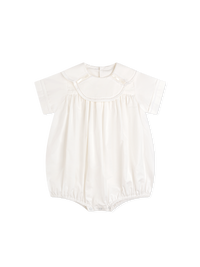 Owen Bubble - Blessings White, Ecru Satin