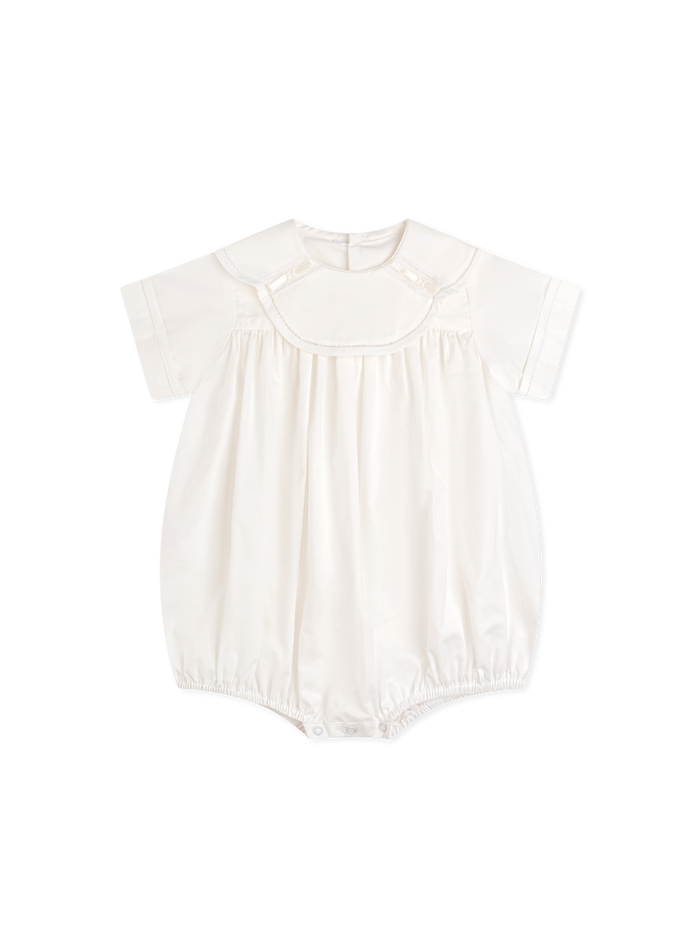 Owen Bubble - Blessings White, Ecru Satin