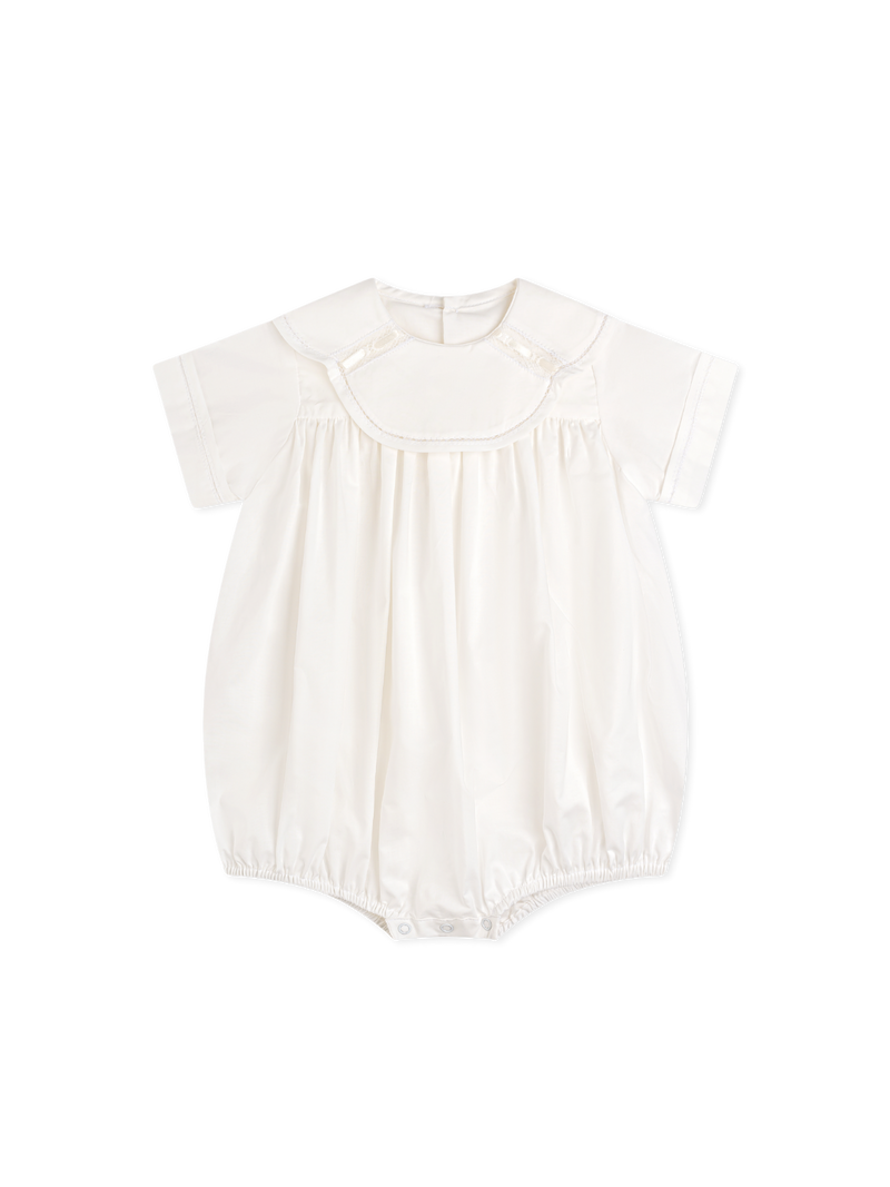 Owen Bubble - Blessings White, Ecru Satin