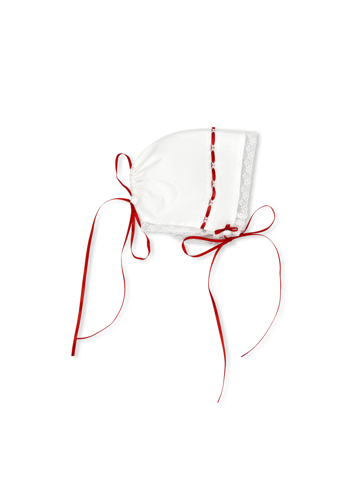 Original Daygown Set (Girl) - Blessings White, Red