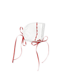 Original Daygown Set (Girl) - Blessings White, Red