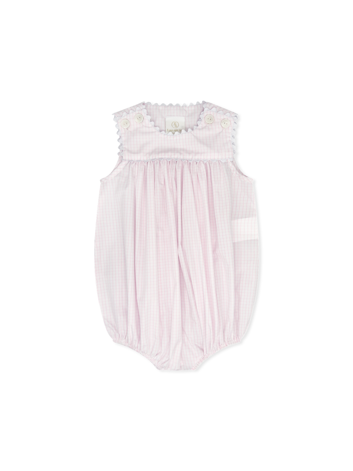 Charming Bubble - Classic Pink Windowpane