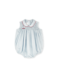 Ella Bubble - Brentwood Blue Pique, Sailboat - Classic Bubbles | Lullaby Set