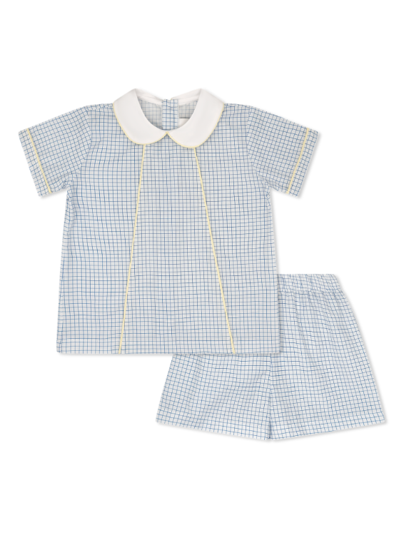 Adam Short Set - Skyline Plaid